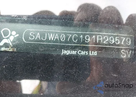 2009 Jaguar Xf Supercharged from USA, damaged, VIN SAJWA07C191R29579